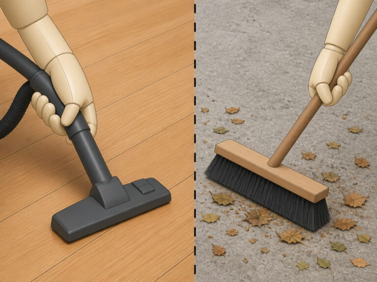 Vacuum Cleaner vs Broom | The Choice That Cuts Dust 78%